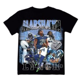 Marshawn Lynch Seattle Seahawks Football Shirt