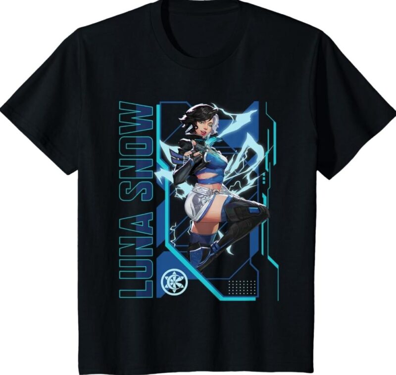 Marvel Rivals Gamerverse Super Hero PVP Luna Snow T-Shirt