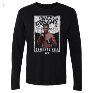 Men's 500 Level Black Jamahal Hill Sweet Dreams Long Sleeve T-Shirt