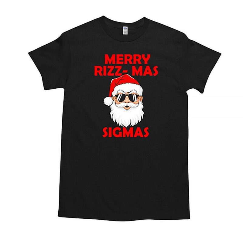 Merry Rizzmas Sigmas Santa Christmas T Shirt