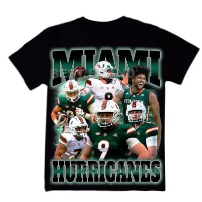 Miami Hurricanes Football Team Shirt