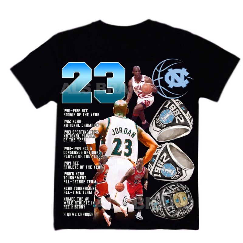 Michael Jordan 23 Basketball Shirt