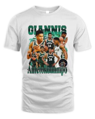 Milwaukee Bucks Giannis Antetokounmpo Shirt