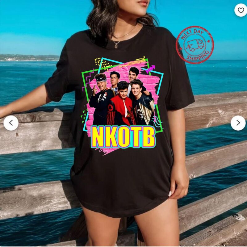 New Kids On The Block Neon T-Shirt