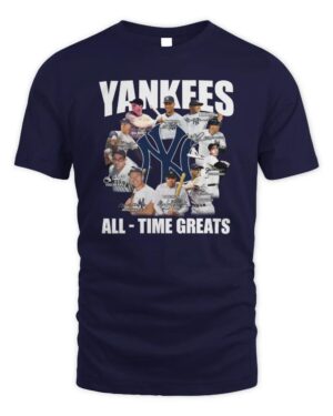 New York Yankees Legends Signature Shirt Celebrate the Greats