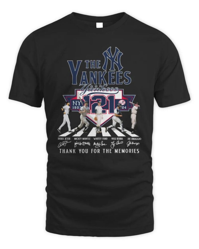 New York Yankees Shirt Thanks for the Memories