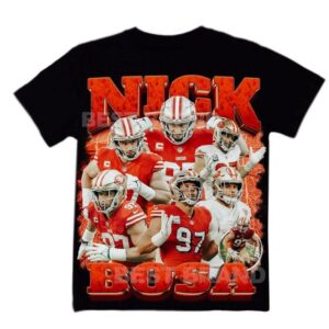 Nick Bosa Retro 90s Vintage Bootleg Shirt