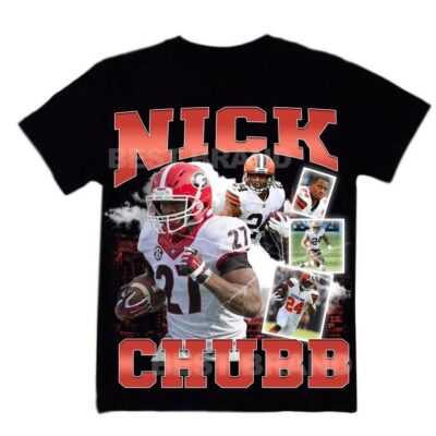 Nick Chubb Vintage Sport Shirt