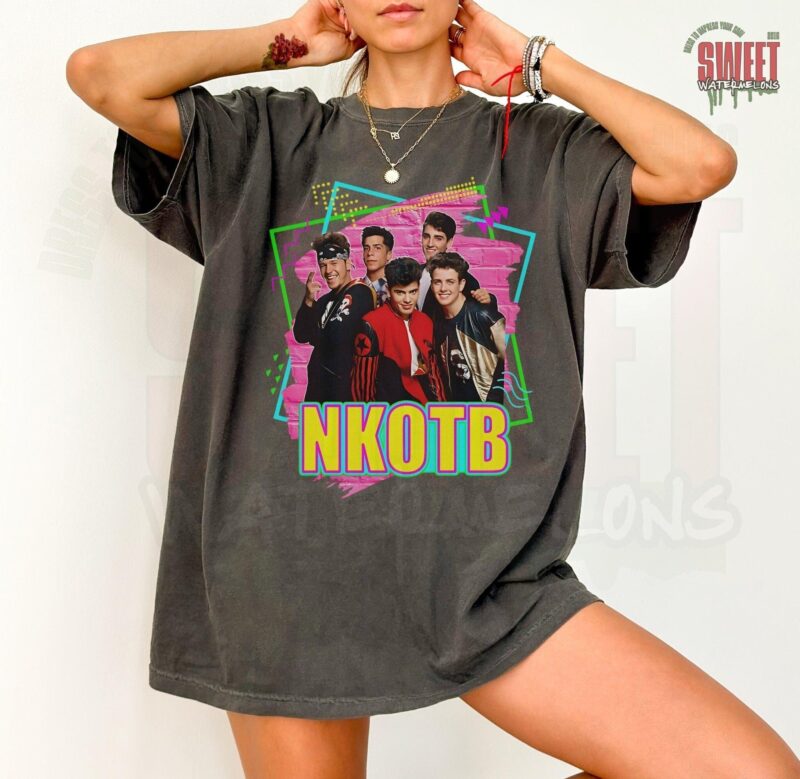 Nkotb Magic Summer 2024 Baggy Style T-Shirt