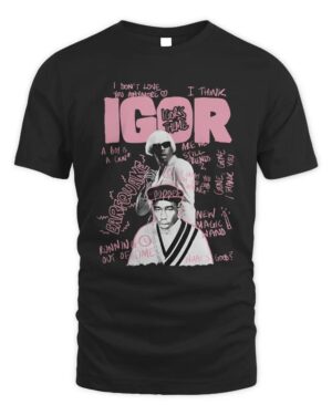 Official Tyler The Creator Sketchbook Shirt