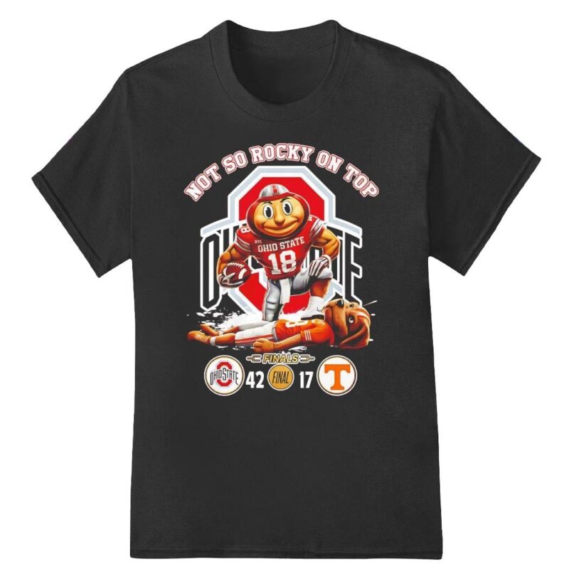 Ohio State Buckeyes not so rocky on top Shirt