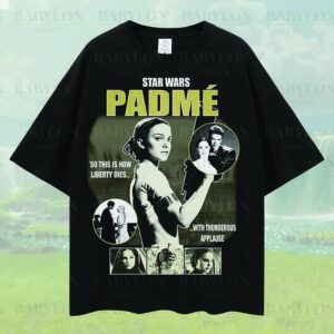 Padme Amidala Vintage Star Wars Shirt