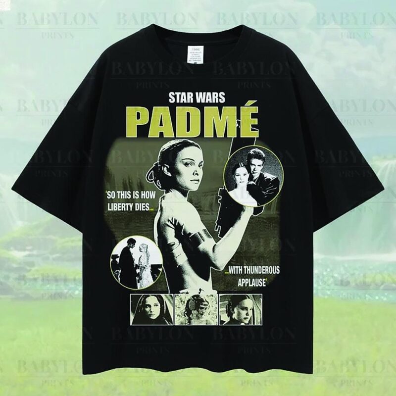 Padme Amidala Vintage Star Wars Shirt