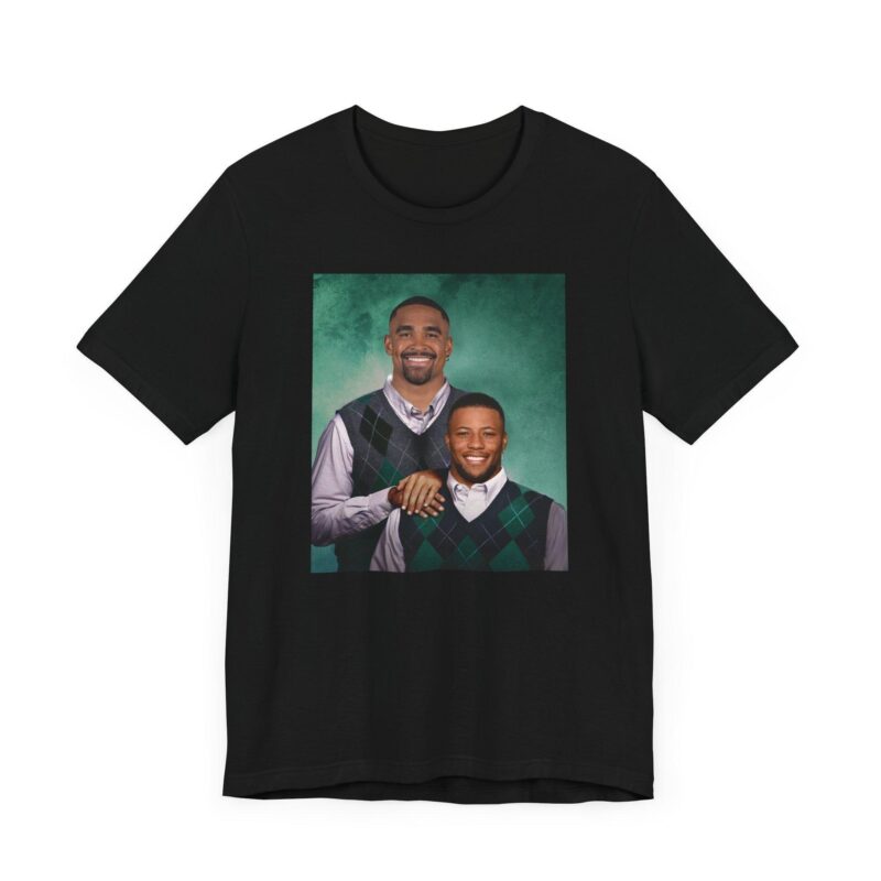 Philadelphia Football Jalen Hurts, Saquon Barkley Step Brothers Poster T-Shirt