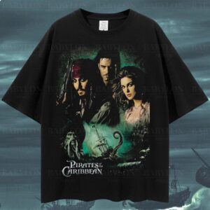 Pirates of the Caribbean Black Pearl Jack Sparrow Shirt