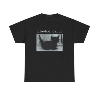 Playboi Carti Black Cat WLR Album Tour Merch Shirt