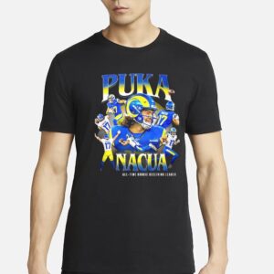 Puka Nacua Sets The All Time Rookie Receiving T Shirt