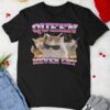 Queen Cat Never Cry Vintage Shirt