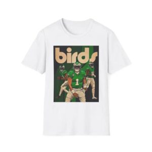 Retro Eagles Birds Graphic Jalen Hurts Shirt