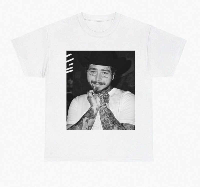 Retro Post Malone Smile Vintage 90s Style Shirt