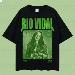 Rio Vidal Aubrey Plaza Green Witch Agatha Harkness Shirt