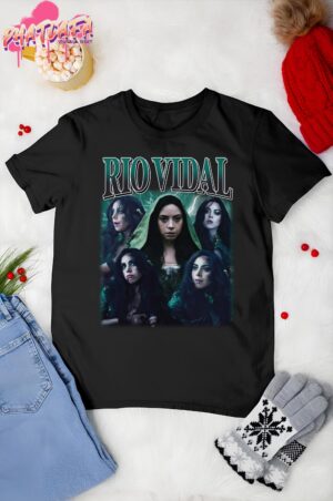 Rio Vidal Aubrey Plaza Green Witch Shirt