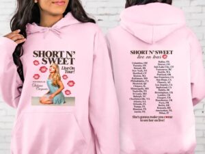 Sabrina Carpenter Short N' Sweet Live On Tour Hoodie