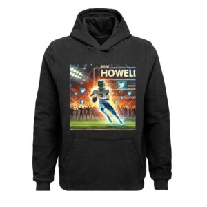 Sam Howell Seattle Seahawks Social Poster Hoodie