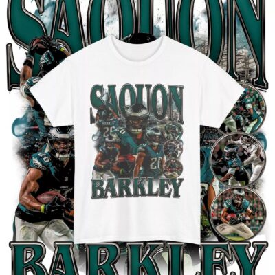 Saquon Barkley Vintage Philadelphia Eagles Shirt