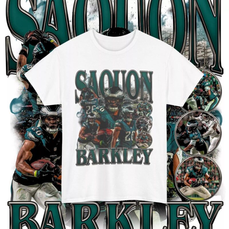 Saquon Barkley Vintage Philadelphia Eagles Shirt