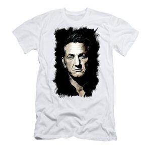 Sean Penn Abstract Portrait of a Legend Shirt