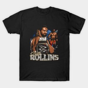 Seth Rollins Vintage Collage Shirt