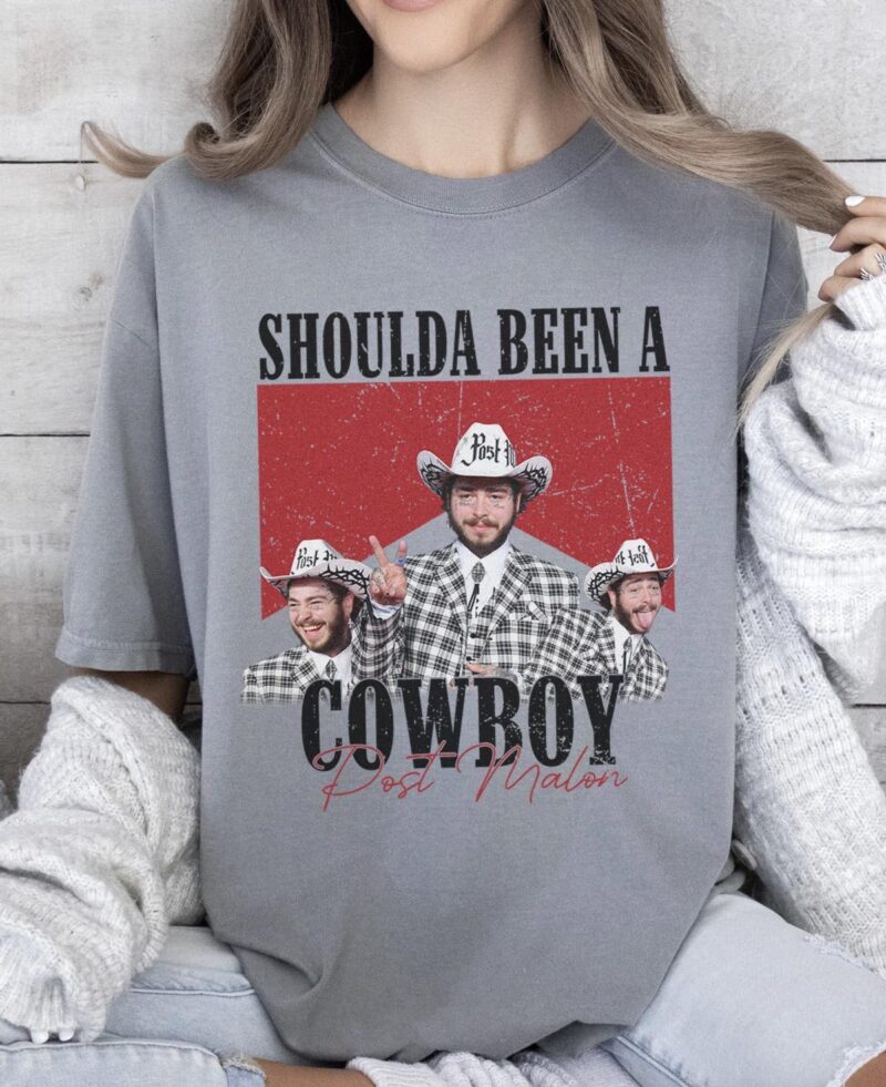 Shoulda Been A Cowboy Post Malone Shirt