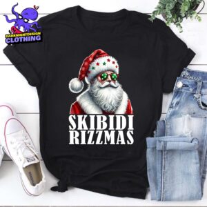 Skibidi Rizzmas Santa Unisex T-Shirt