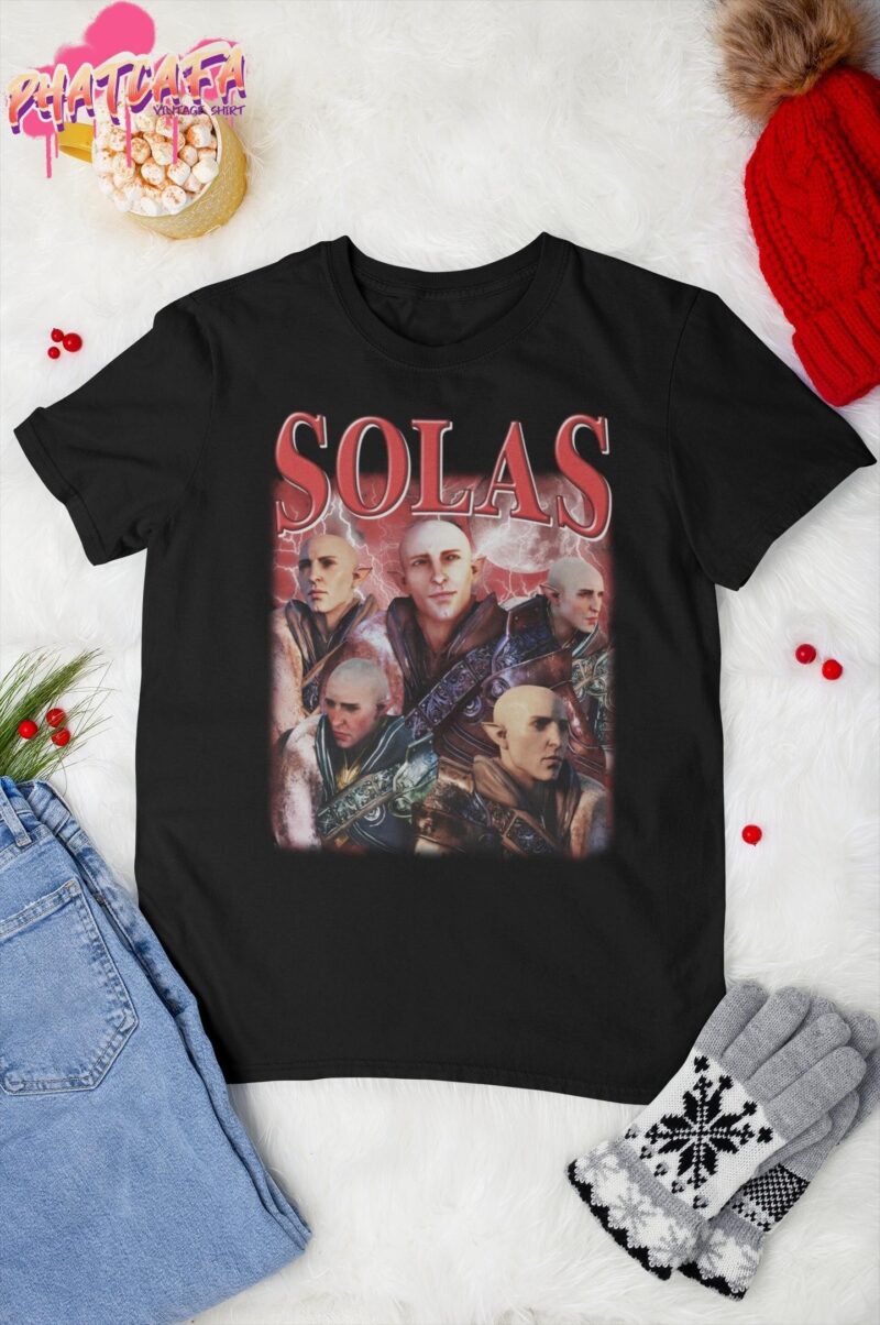 Solas Bootleg Dragon Age Vintage Shirt