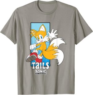 Sonic The Hedgehog Tails Spotlight Panel Shirt