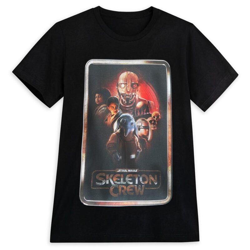 Star Wars Skeleton Crew Poster T-Shirt