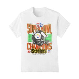 Steelers Super Bowl Champions Shirt Iconic NFL Helmet Design