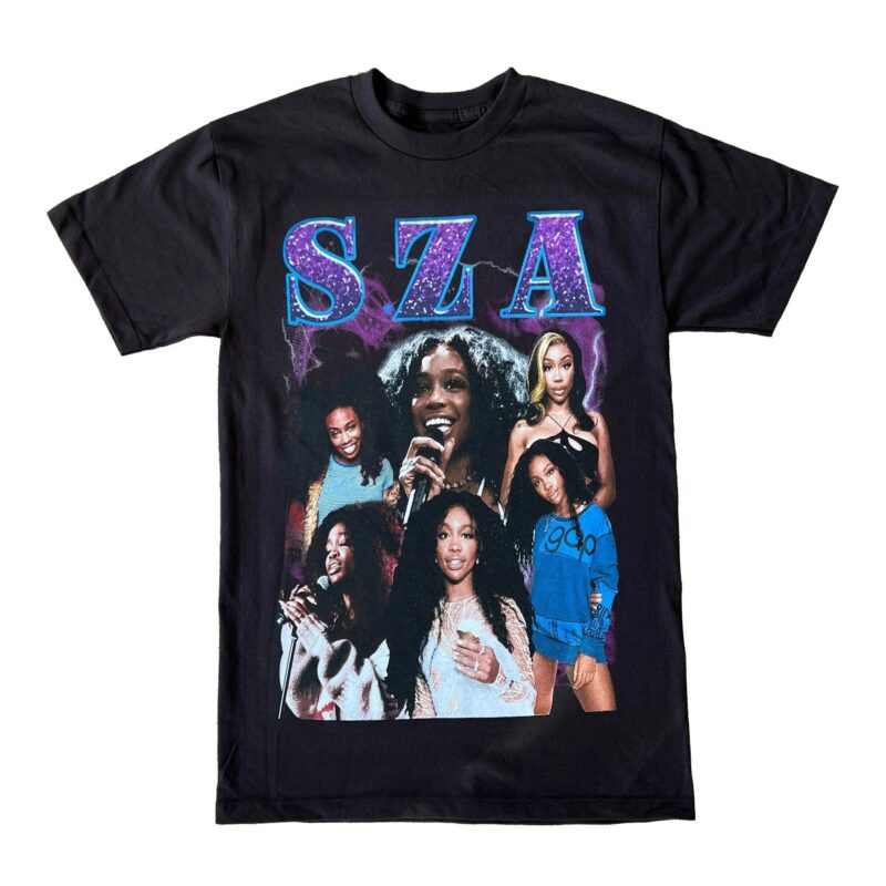 SZA Purple Graphic Tee Shirt