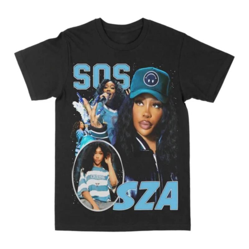 SZA Smiley Graphic Unisex Shirt, Color