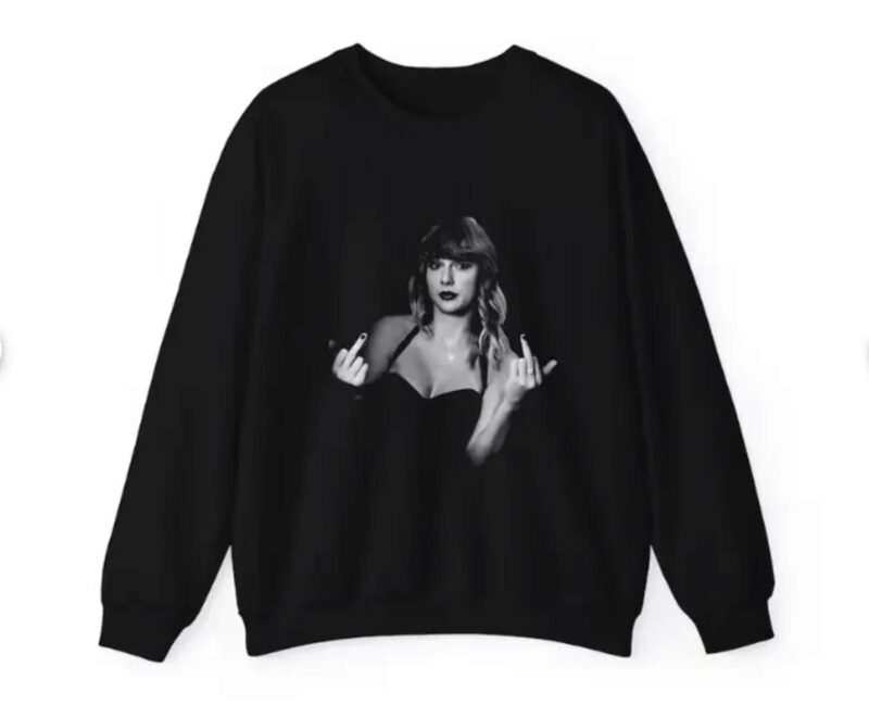 Taylor Swift Middle Fingers Sweatshirt