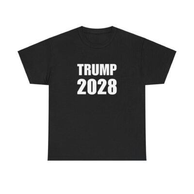 Trump 2028 Bold Political Satire Shirt