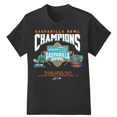 Tulane Green Wave Gasparilla Bowl Champion 2024 shirt