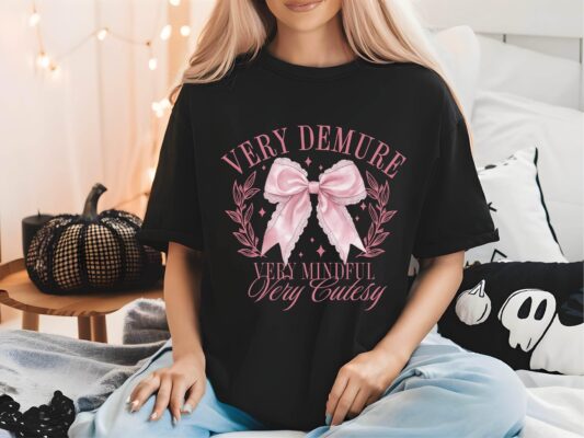 Valentine Very Demur Very Mindful Very Cutesy Shirt