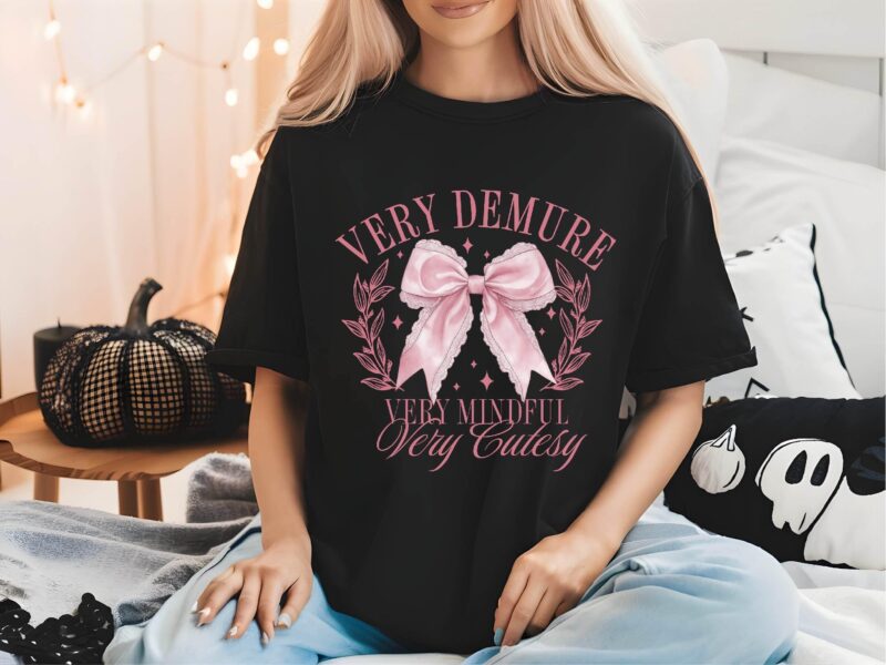 Valentine Very Demur Very Mindful Very Cutesy Shirt