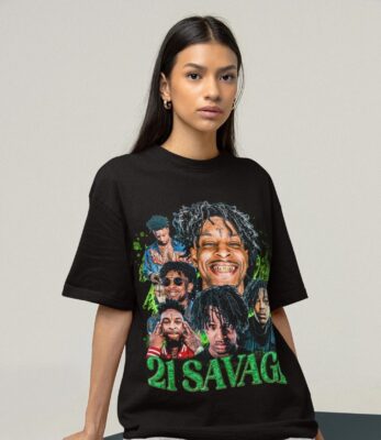 Vintage 21 Savage Album T-Shirt