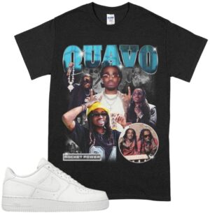 Vintage Quavo Graphic T-shirt, Quavo Merch