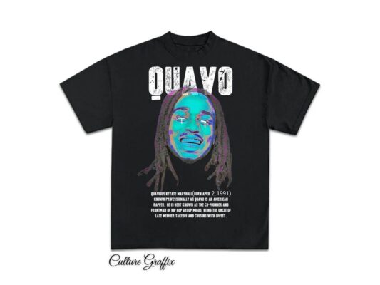 Vintage Quavo Rap Hip Hop Graphic T-Shirt