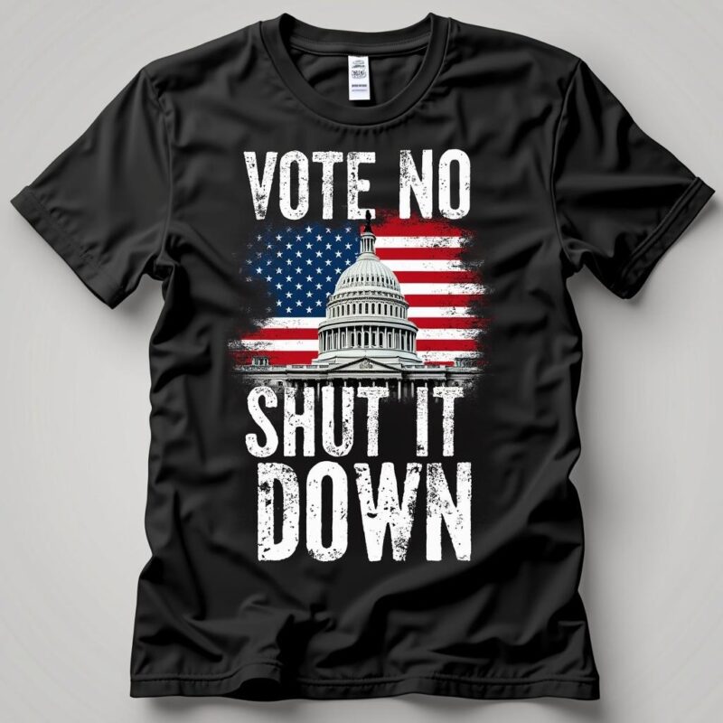 VOTE NO SHUT IT DOWN Shirt