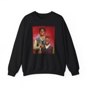 Washington Football Jayden Daniels And Terry Mclaurin Step Brothers Poster Sweatshirt